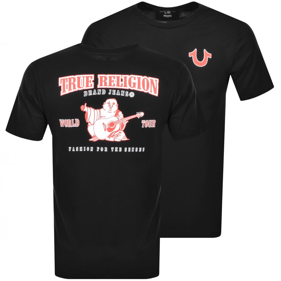 Alternative Image for ProductTrue Religion Buddha Logo T Shirt Black1